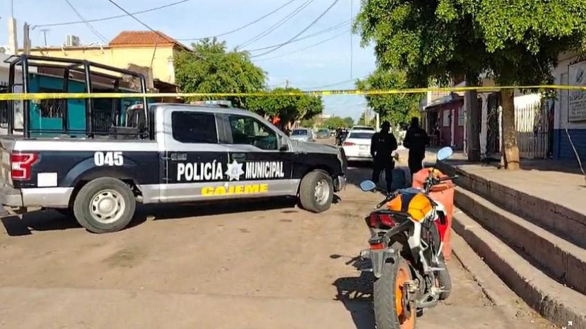 Terror: A primeras horas del día, tiroteo alerta en Ciudad Obregón; hay una víctima mortal