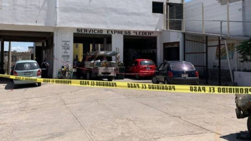 Salvaje homicidio: Hombre es asesinado con 9 disparos dentro de un taller mecánico