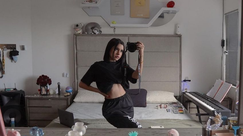 Domelipa deleita a sus fans en Instagram tras publicar una foto con 'outfit' negro y uñas carmín
