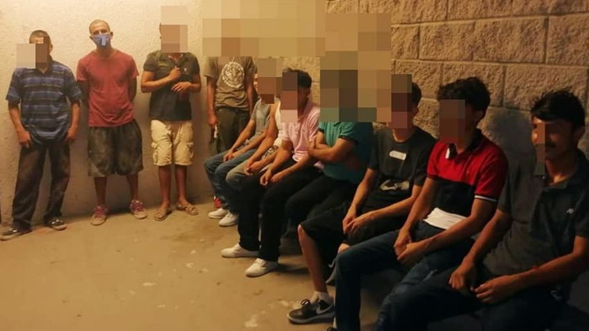 Aprehenden a 11 sujetos armados en San Luis Río Colorado; les aseguran armas y droga