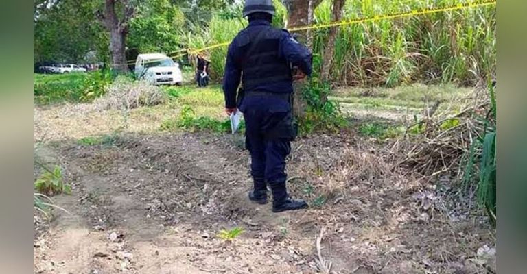 Autoridades trabajan en el sitio