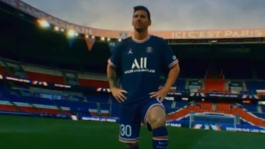 (VIDEO) "Nueva joya en París": La espectacular presentación de Lionel Messi con el PSG