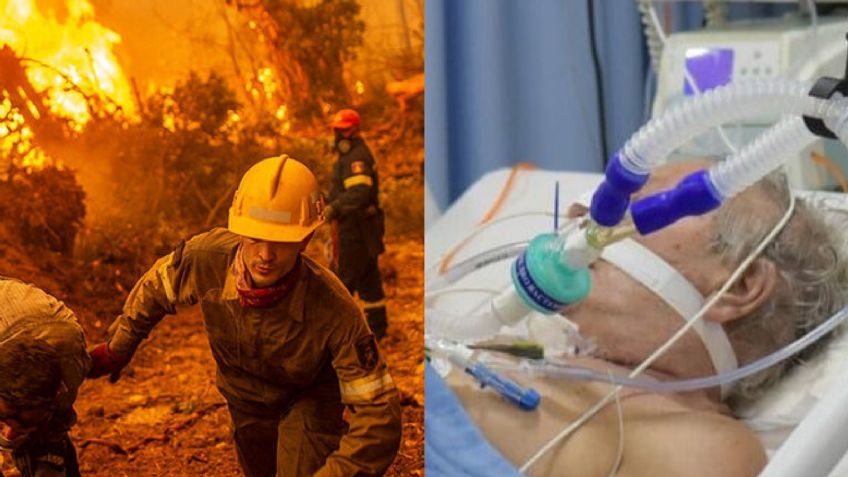 ¡Alerta en Grecia! Los incendios forestales podrían agravar los casos de Covid-19