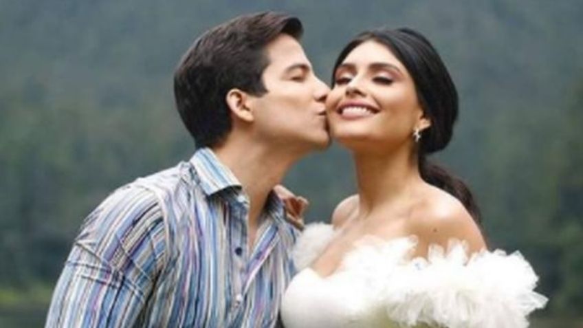 ¡Boda en TV Azteca! Kristal Silva y su pareja se convierten en marido y mujer: FOTOS