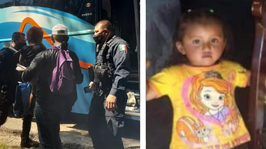 Localizan sana y salva a Nahomi, niña de 2 años que fue sustraída de su hogar en Sonora