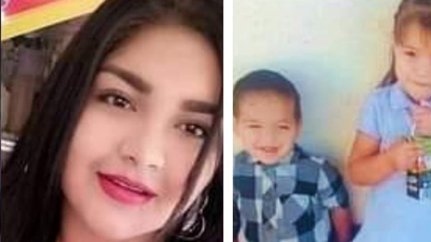 Conmoción en Guaymas por la desaparición de joven madre y sus dos hijos pequeños