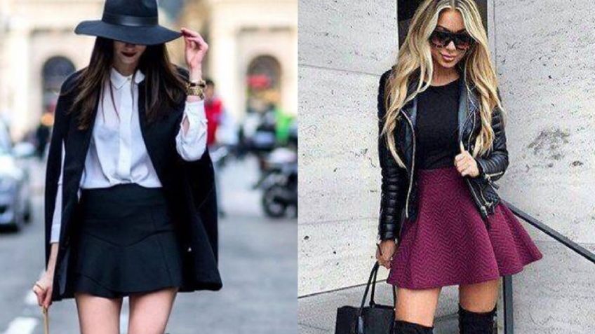 Moda de otoño 2021: Flecha a todos con este 'outfit' de minifalda y botas altas