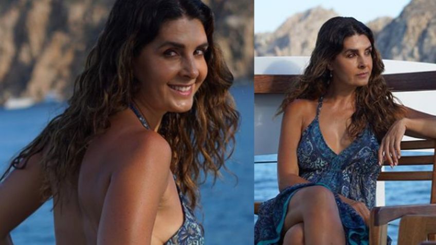 Mayrín Villanueva cautiva en Instagram al modelar desde la playa con coqueto 'outfit'