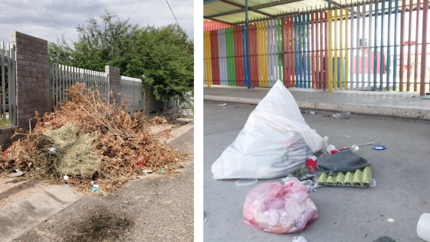 FOTOS: A un mes para el regreso a clases, escuelas de Sonora lucen abandonadas y sucias