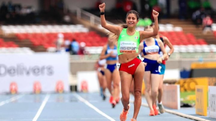 Sofía Ramos logra histórica medalla de oro en Mundial de Atletismo Sub-20
