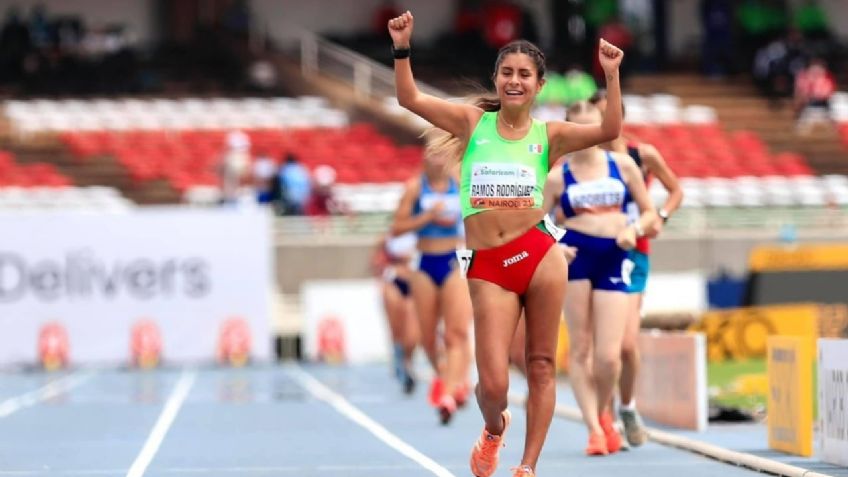 Sofía Ramos logra histórica medalla de oro en Mundial de Atletismo Sub-20