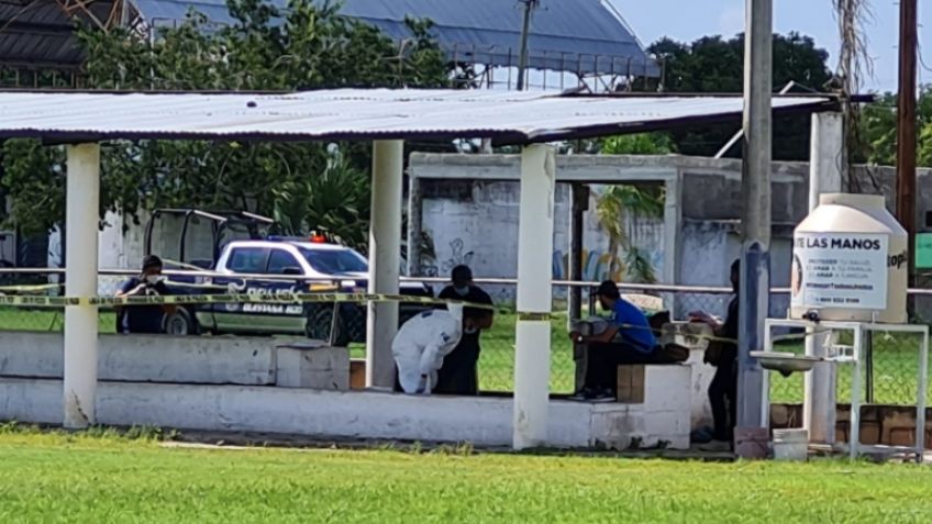 Terrible escena: Encuentran cuerpo inerte en las canchas de fútbol