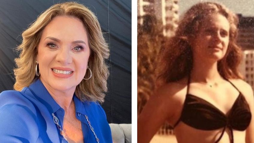 Érika Buenfil impacta con foto del pasado; presume su belleza con tremendo bañador