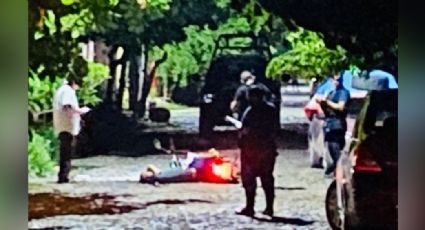 Movilización en Colima: De un balazo en la cabeza, gatilleros asesinan a un motociclista