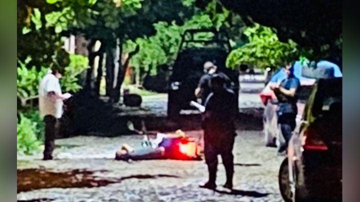 Movilización en Colima: De un balazo en la cabeza, gatilleros asesinan a un motociclista