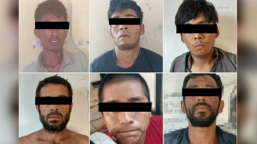 Capturan a seis presuntos sicarios en Guaymas; les aseguran droga, armas y cartuchos