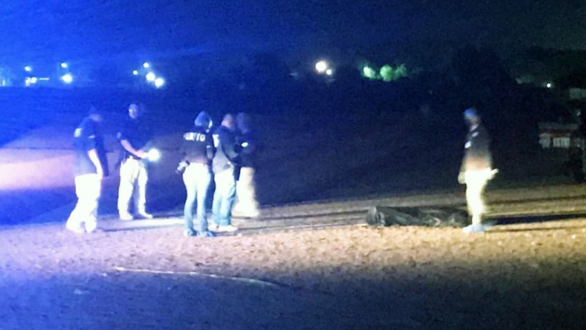 Cajeme: Sicarios ejecutan a sujeto en medio de campo de futbol y se dan a la fuga