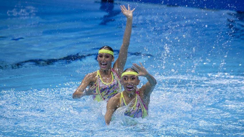 ¡Viva México! Nuria Diosdado y Joana Jiménez pasan a la Final de natación artística en Tokio 2020
