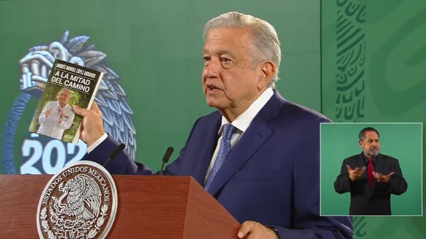 Sale a la venta el nuevo libro de AMLO; lanza mensaje a sus adversarios: "Les va a gustar"