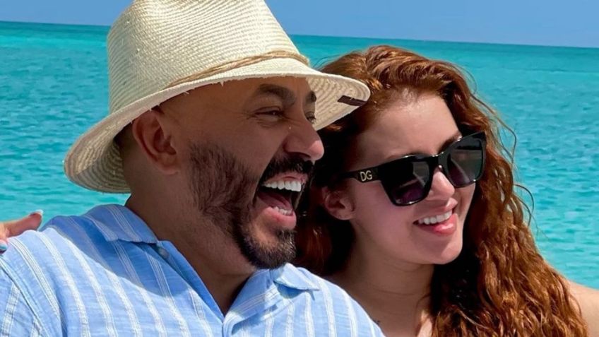 ¡Increíble! Joven esposa de Lupillo Rivera presume su belleza con tremendo bañador rojo