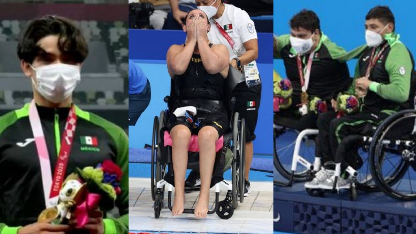 ¡México supera las 300 medallas! En un día, ganan 4 preseas en los Paralímpicos de Tokio 2020