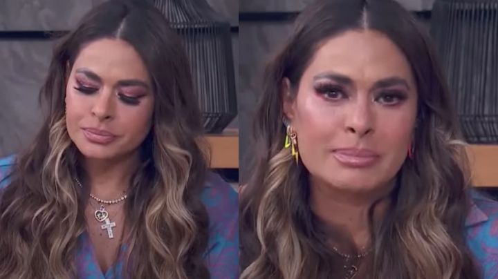 Devastada, Galilea Montijo llora en Televisa y exhibe abandono de su padre; no asistirá al funeral