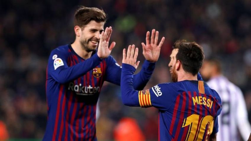 "Te quiero y te voy a extrañar": La triste despedida de Piqué a Lionel Messi