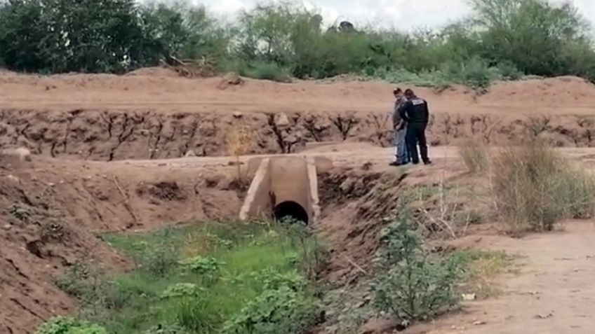 Alarma en Cajeme: Lo asesinan y arrojan su cuerpo a canal de desagüe del Valle del Yaqui