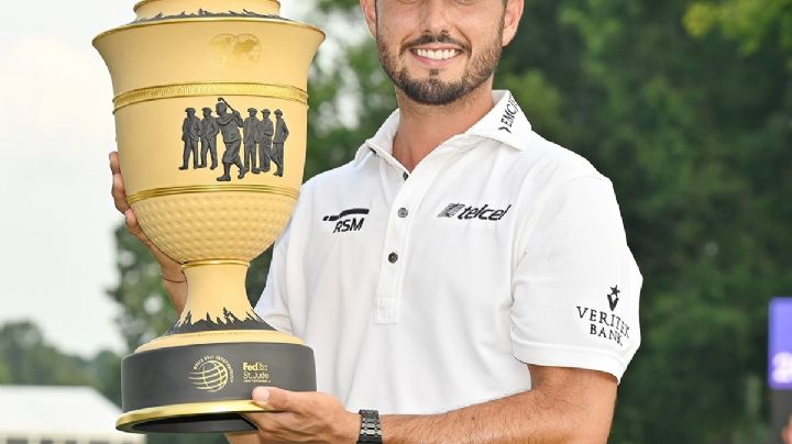 Mexicano Abrahm Ancer obtiene su primer título del Tour PGA en St. Jude