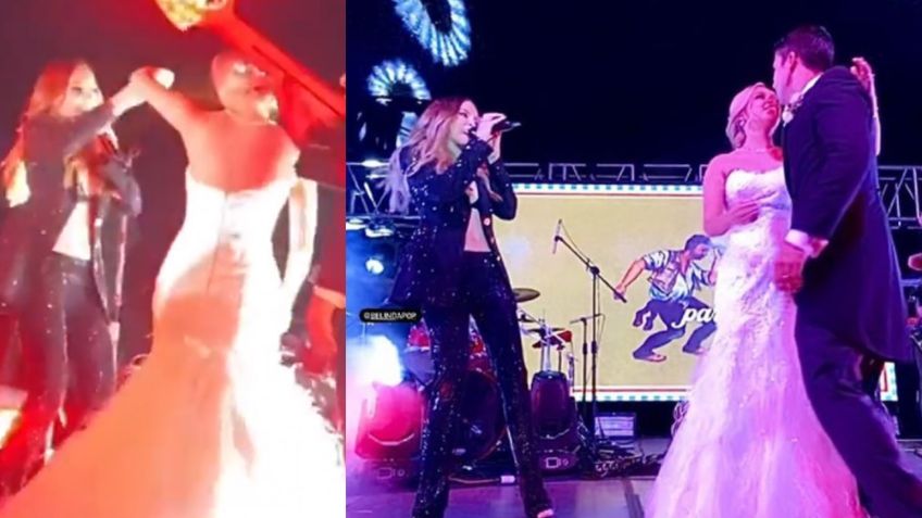 Belinda aparece en lujosa boda del hijo de alcaldesa de Coahuila; 'cobró' medio millón de dólares