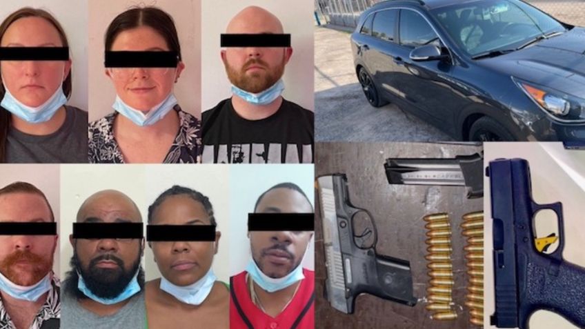 Frustran ingreso a Sonora de armas y más de 8 mil 600 dosis de droga; hay 23 detenidos