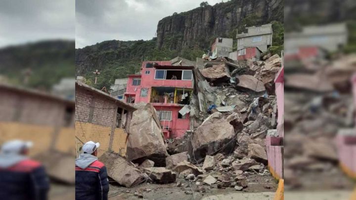 Edomex: Derrumbe del Cerro del Chiquihuite sepulta casas en Tlalnepantla; hay 4 desaparecidos