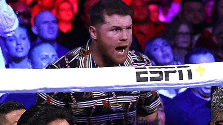 (VIDEO) 'Canelo' regaña a Óscar Valdez tras su polémica victoria sobre Robson Concienciao