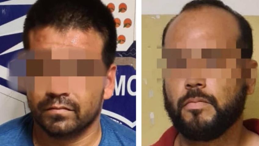 Aprehenden a dos sujetos armados en Hermosillo; asaltaron a repartidor a punta de pistola