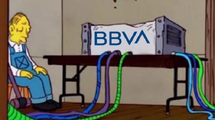 Falla en cajeros automáticos y aplicación móvil de BBVA desata memes en redes sociales