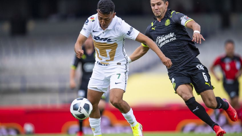 ¡No reaccionan! Pumas y Chivas no se hacen daño; empatan en un partido sin emociones