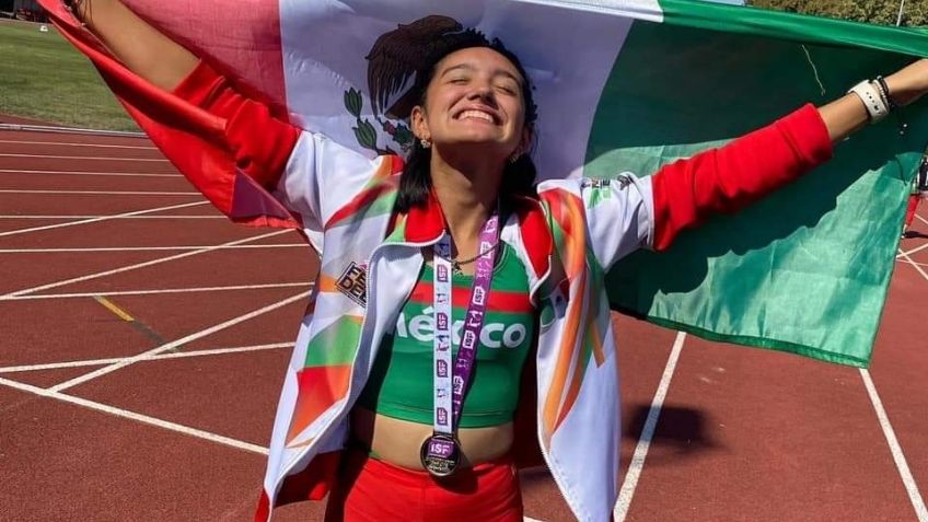 ¡Que suene la 'Yaquecita'! Camila Arvizu gana plata en el Mundial Escolar Deportivo U15