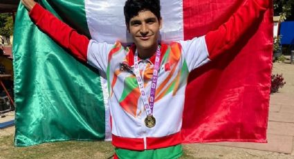 Cajemense Rubén Muñoz se baña de oro en el Campeonato Mundial Escolar Deportivo U15