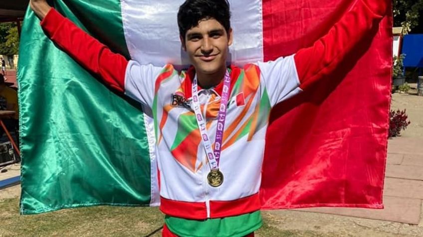 Cajemense Rubén Muñoz se baña de oro en el Campeonato Mundial Escolar Deportivo U15