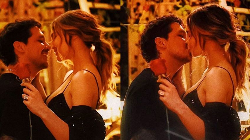 ¿Se casaron? Belinda y Nodal hacen sorpresiva aparición en Las Vegas y causan furor en Instagram