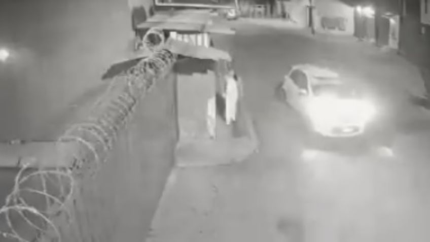 VIDEO: Enfermera se salva de ser privada de la libertad por un taxista en Tultepec