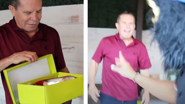 VIDEO: Youtuber desata la furia de Julio César Chávez tras regalarle un par de zapatillas