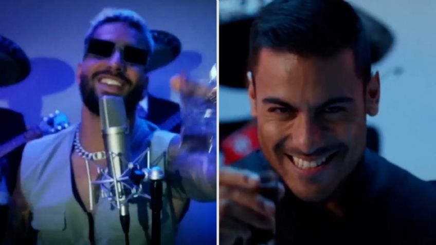 ¡Golpe a Carlos Rivera! Filtran audio de '100 años' en voz de Nodal y Maluma; redes reaccionan
