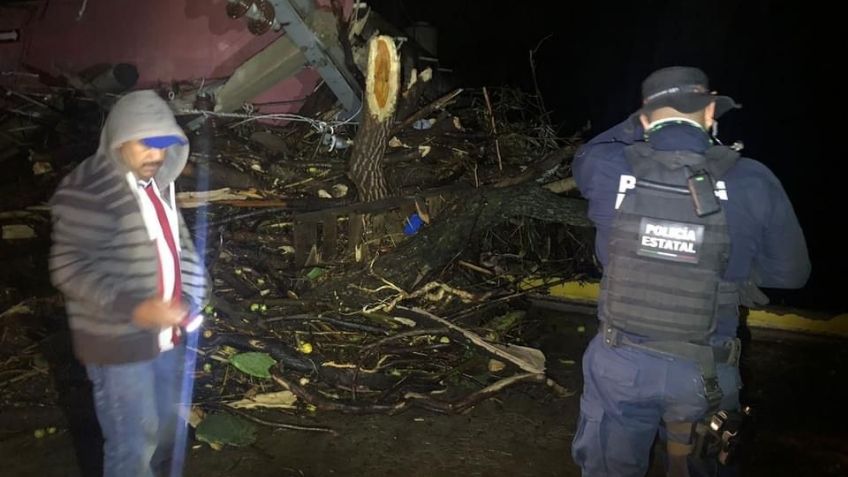 VIDEO: Evacúan a más de 80 personas por daños tras desbordamiento de presa en Zacatecas