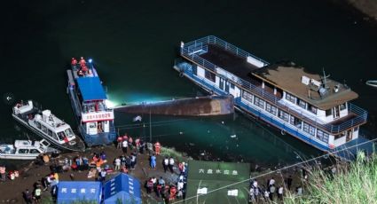 FOTOS: Este es el barco que naufragó en China; reportan víctimas mortales y desaparecidos