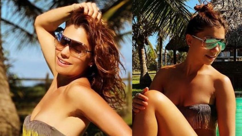 Tábata Jalil alegra el domingo y deleita a todo TV Azteca con coqueto 'look' de playa: "Muñequita"