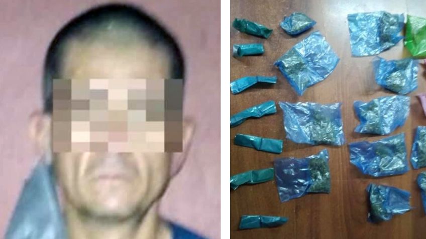 Tras fuerte persecución, cae sujeto con 'crystal' en Hermosillo; lo acusan de otros delitos