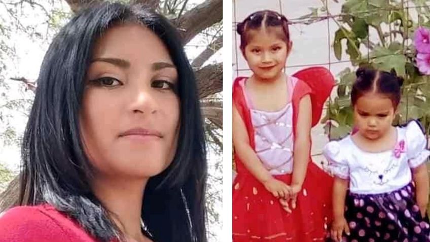 Consternación en Sonora por la desaparición de joven madre y sus dos hijas pequeñas