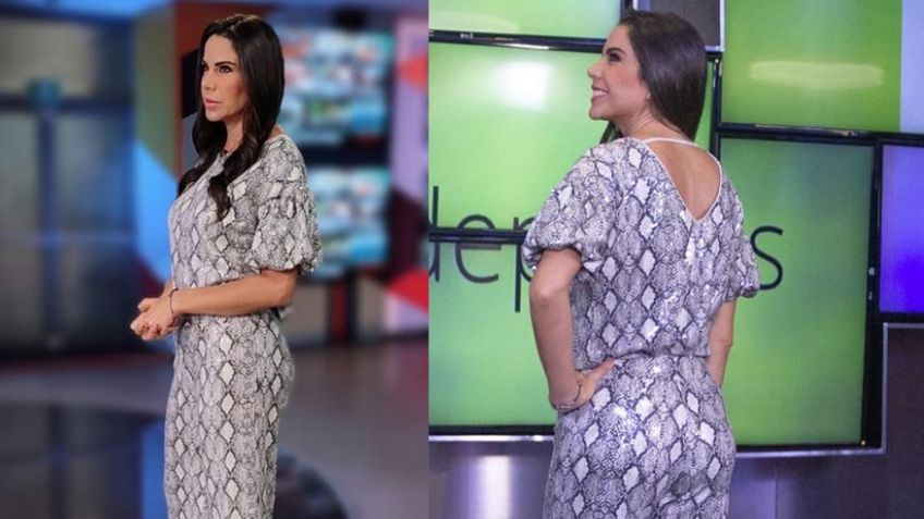 Paola Rojas deja sin aliento a Instagram al presumir sus piernas con coqueto vestido en Televisa
