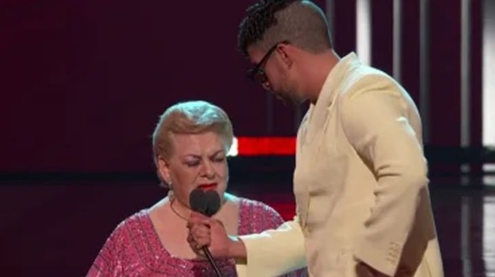 VIDEO: Paquita la del Barrio llama "inútil" a Bad Bunny en los Premios Billboard latinos
